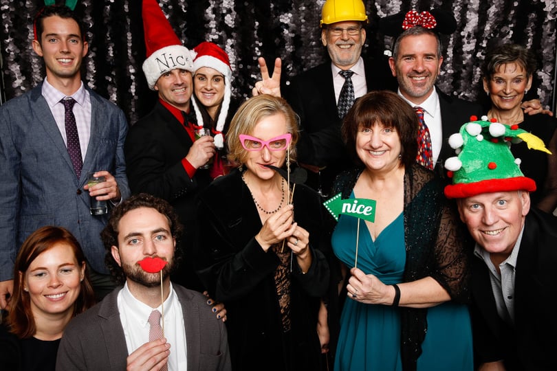 Jeremie and the Public Agency Team at Nextdoor’s 2014 holiday party.