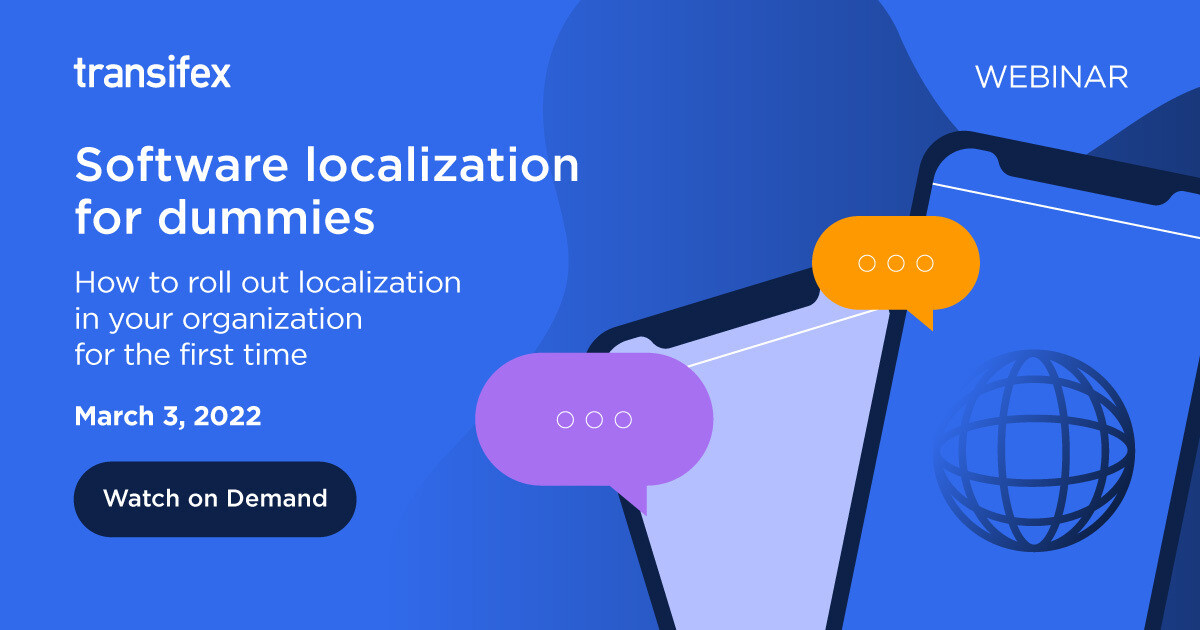 software localization guide Transifex webinar