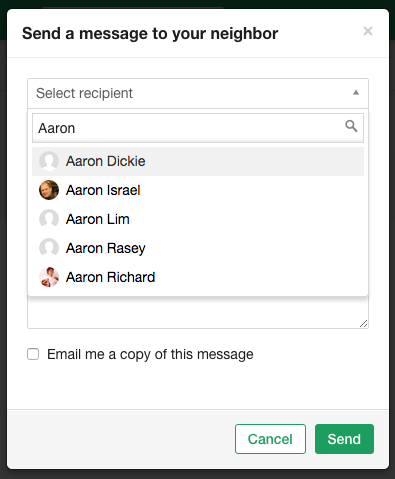 Updated Drop Down